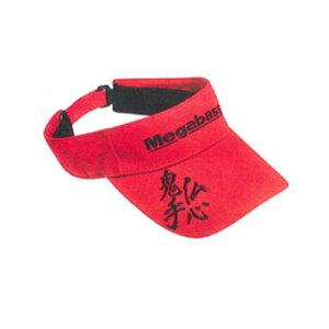 KoX(Megabass) MEGABASS SUN VISOR(KoX ToCU[) t[ bh×ubN