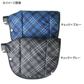 【5/9-16エントリーで全品5倍】 MARUTO(マルト) 防寒ハンドルカバー・ナイロンタフター(HC-NT1600) チェック×ブルー YD-2053
