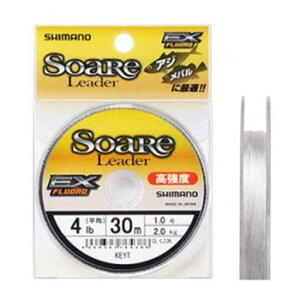 �y5/23-27�̓G���g���[�őS�i5�{�z �V�}�m(SHIMANO) CL-L23K Soare leader EX Fluoro 30m 4lb �N���A 764386