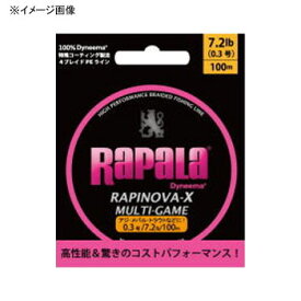 Rapala(ラパラ) ラピノヴァ・エックス マルチゲーム 100m 0.4号/8.8lb ピンク RLX100M04PK