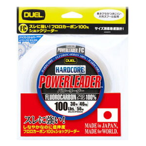 fG(DUEL) HARDCORE POWERLEADER FC 50m 30/100lb i`NA[ H3347