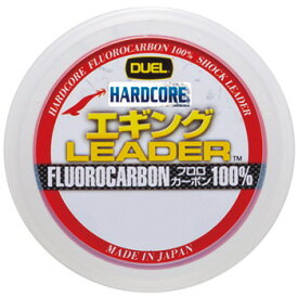 デュエル(DUEL) HARDCORE エギング LEADER 30m 2.5号/10lb ナチュラル H3376