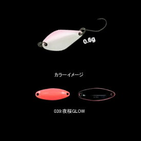 NORIES(ノリーズ) 鱒玄人ウィーパー 0.6g 039:夜桜GLOW