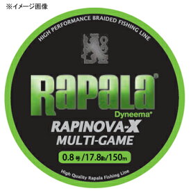 Rapala(ラパラ) ラピノヴァ・エックス マルチゲーム 150m 2.5号/34lb ライムグリーン RLX150M25LG