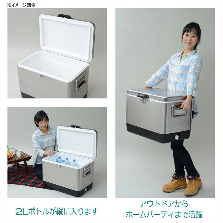 楽天市場 Tent Factory テントファクトリー メタルクーラー ステンレスボックス L Tf Mbs51 ナチュラム 楽天市場支店