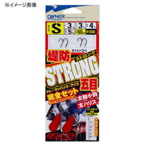 オーナー針 堤防ストロング五目完全セット M No.33483(H-3483)