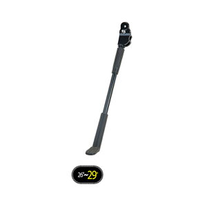 GIZA PRODUCTS(ギザプロダクツ) UL-Q3 アジャスタブル サイドスタンド BLK KSS03600