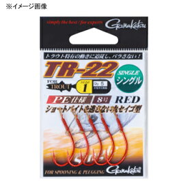 がまかつ(Gamakatsu) TR-22 シングル #4 レッド 67511