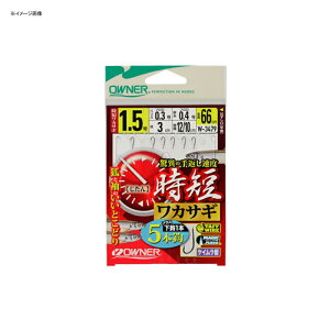 オーナー針 時短ワカサギ 5本 針2.5ハリス0.3 No.33479