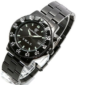 Smith&Wesson(スミス&ウェッソン) SWAT WATCH BLACK POLICE SERIES(スワット ウォッチ ポリスシリーズ) ブラック sww-45m