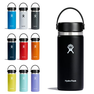 HYDRO FLASK(nChtXN) 16 oz WIDE MOUTH 473ml Black 5089022