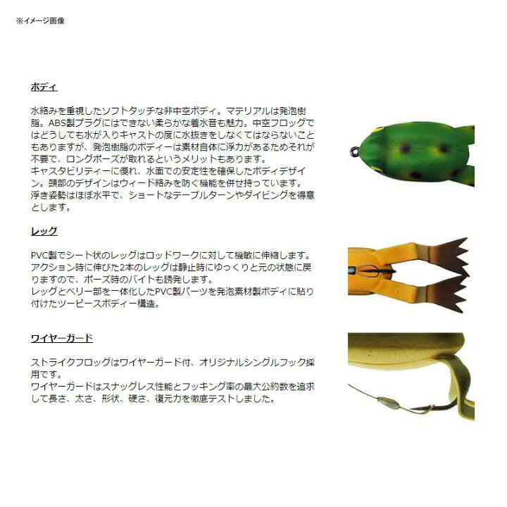 楽天市場 スミス Smith Ltd ストライク フロッグ 50mm 04 Br ナチュラム 楽天市場支店