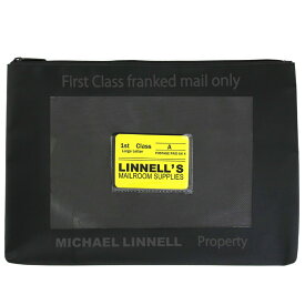 マイケルリンネル(MICHAEL LINNELL) Tarpaulin Pouch L Black 169434