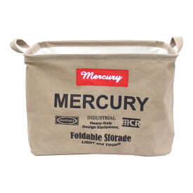 MERCURY(マーキュリー) キャンバス レクタングルボックス M サンドベージュ MECARBME