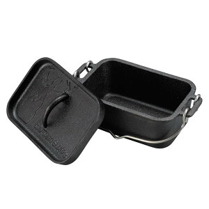 キャプテンスタッグ(CAPTAIN STAG) 角型ダッチオーブンmini UG-3062