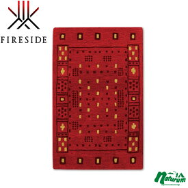 ファイヤーサイド(Fireside) ハースラグ ラスティック レッド 52912