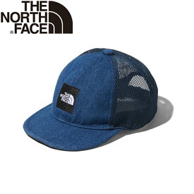 THE NORTH FACE(ザ・ノース・フェイス) 【24春夏】B SQUARE LOGO MESH CAP(ベビー スクエアロゴメッシュキャップ) フリー インディゴ(ID) NNB02000