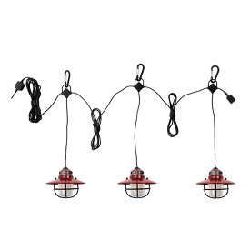 ベアボーンズ リビング(Barebones Living) 【国内正規品】エジソン ストリングライトLED 最大250ルーメン レッド 20230007004000