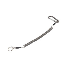 がまかつ(Gamakatsu) カラビナ付きランヤード(ワイヤーイン) LE-114 80114-0-0