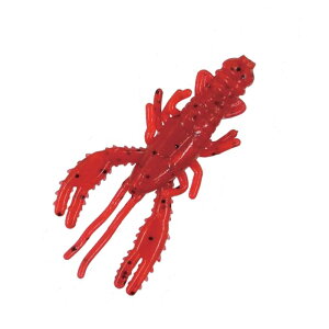 バスデイ(Bassday) クローンクロー 1.5インチ 01 マイティーレッド