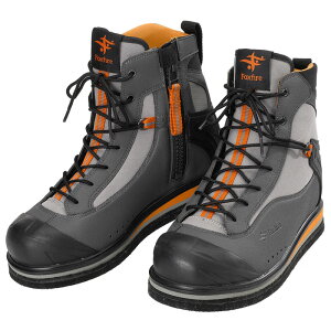 Foxfire(フォックスファイヤー) クイックジップ6ウェーディングシューズ(フェルトソール) 25 グレー 502385302045