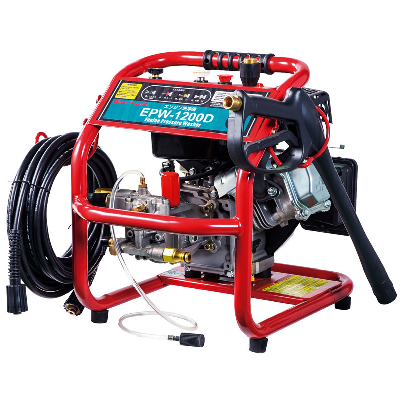 避難 国際ブランド 防災用工具 直輸入品激安 ナカトミ エンジン高圧洗浄機 EPW-1200D