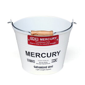 MERCURY(マーキュリー) ブリキバケツ 5L ホワイト ME048158