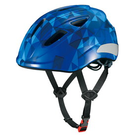 オージーケー カブト(OGK KABUTO) aile(エール) 児童用ヘルメット 自転車/サイクル M(54-56cm) トライアングルブルー