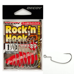 �y5/3�� �ő�2,000�~OFF�z �J�c�C�`(KATSUICHI) DECOY WORM29 ���b�N���t�b�N #3/0 W NICKEL