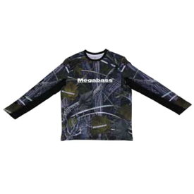 メガバス(Megabass) GAME LONG SLEEVE(ゲームロングスリーブ) XS リアルカモ 00000047632