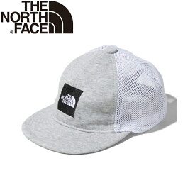 THE NORTH FACE(ザ・ノース・フェイス) 【24春夏】B SQUARE LOGO MESH CAP(ベビー スクエアロゴメッシュキャップ) フリー ミックスグレー(Z) NNB02000