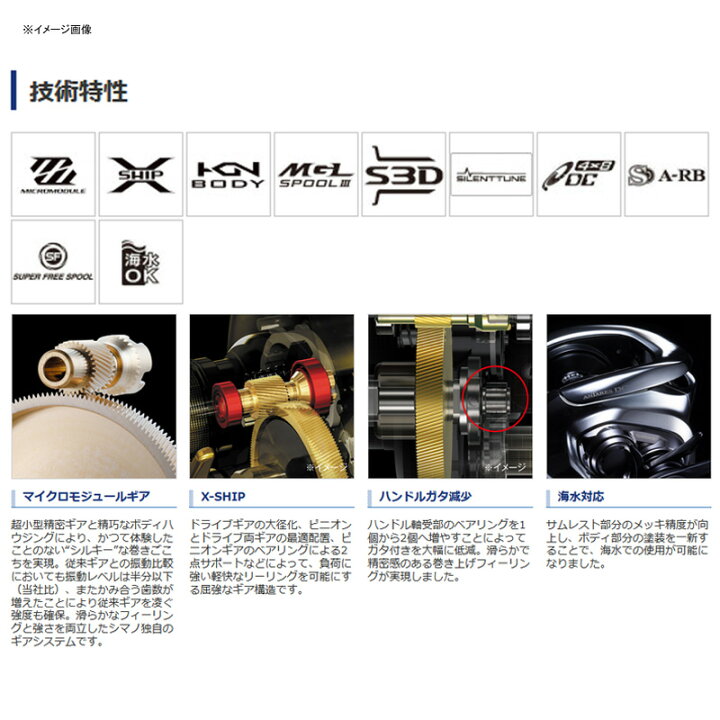 楽天市場】 シマノ(SHIMANO) 21 アンタレスDC HG 右巻き 042620 