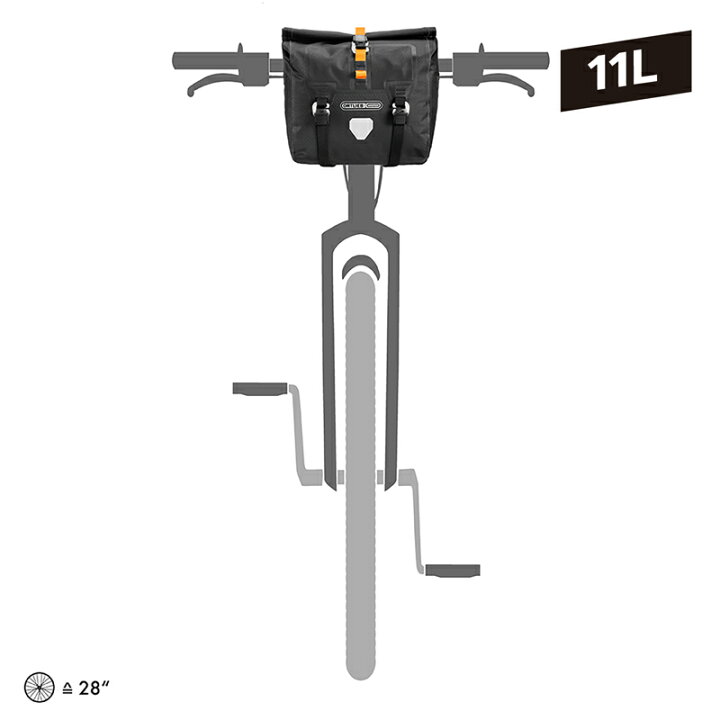 楽天市場】 ORTLIEB(オルトリーブ) 【正規品】ハンドルバーパック QR 