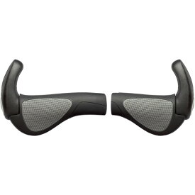 ERGON(エルゴン) GP2 ロング/ショート グリップ サイクル/自転車 L BLK×GRY HBG22101