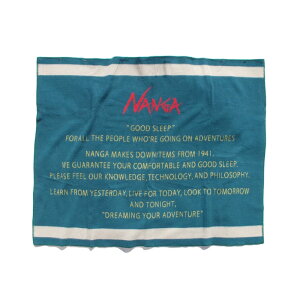 iK(NANGA) TRADITIONAL BLANKET(gfBVi uPbg) GREEN GRAY N1N1GZX3