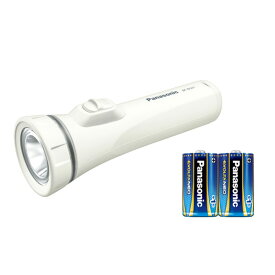 パナソニック(Panasonic) 乾電池エボルタNEO付き LED懐中電灯 最大30ルーメン 電池式 ホワイト BF-BG41K-W