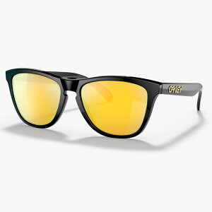 OAKLEY(オークリー) FROGSKINS(フロッグスキン)/LOW BRIDGE FIT XL(137mm) P.BLACK/24K OO9245-C054