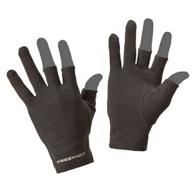 【スーパーSALE店内最大52％OFF】 フリーノット(FREE KNOT) ハヤブサ フリーノット レイヤーテック インナーグローブ 3本カット 全4サイズ