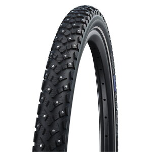 SCHWALBE(シュワルベ) 【正規品】マラソンウィンター プラス スパイクタイヤ 20×2.15 ブラック リフレックス(ETRTO:55-406) SW-WT159003