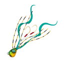 メジャークラフト ナノラバ 3g #004 ケイムラグリーンゴールド NARB-3