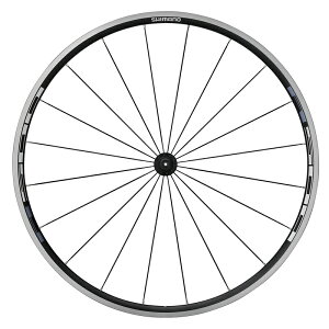 シマノ(SHIMANO)/サイクル フロントホイール サイクル 700C ブラック(モノトーン) EWHR501FCBMYL