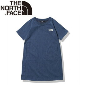 THE NORTH FACE(ザ・ノース・フェイス) 【24春夏】ガールズ ストレッチデニム マウンテン ワンピース 130cm ライトインディゴ(LD) NTG12218