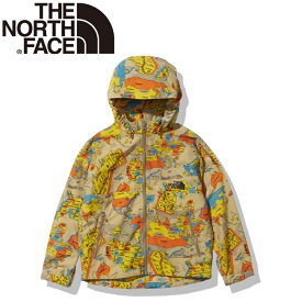 THE NORTH FACE(ザ・ノースフェイス) 【22春夏】K NOVELTY COMPACT JACKET(ノベルティコンパクトジャケット)キッズ 140 アトラスサンド(AS) NPJ22211