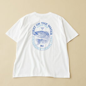 Columbia(コロンビア) トルト キャナル レイク ショートスリーブ Tシャツ メンズ L 101(White×Blue Macaw ) PM0607