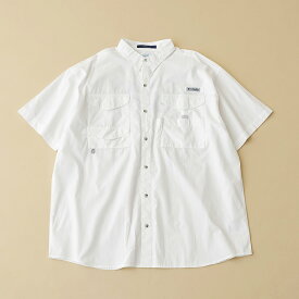 Columbia(コロンビア) ボーンヘッド アイコン シャツ メンズ XL 102(White×Marlin Martini) FM0314