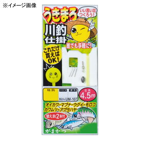 がまかつ(Gamakatsu) うきまろ川釣仕掛 4号 茶 UM107