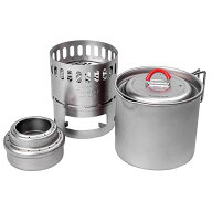 【スーパーSALE店内最大65％OFF】 EVERNEW(エバニュー) Ti Mug pot 500 Stove set 550ml ECA538