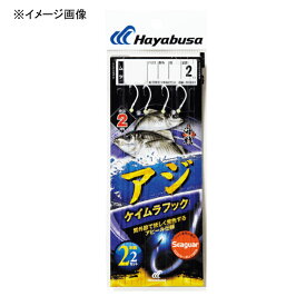 ハヤブサ(Hayabusa) 海戦アジ ケイムラフック シーガー 2本鈎2セット 鈎11/ハリス3 白 SE339
