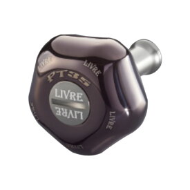 【店内ポイント最大+28倍】 リブレ(LIVRE) PT35(ピーティー 35) ノブ単体 14.2g ブラウン(IP)&チタンC PT35BTI-1