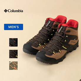 Columbia(コロンビア) 【24春夏】SABER V MID OUTDRY(セイバー ファイブ ミッド アウトドライ) 8/26.0cm 287(Bark/Mountain Red) YM8135